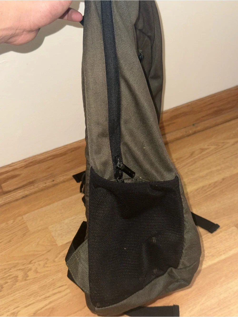 Men's Brown Everyday Backpack - Canvas Daypack